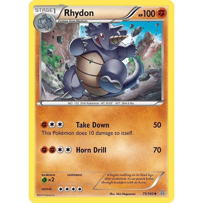 Rhydon (75/160) (PRC)