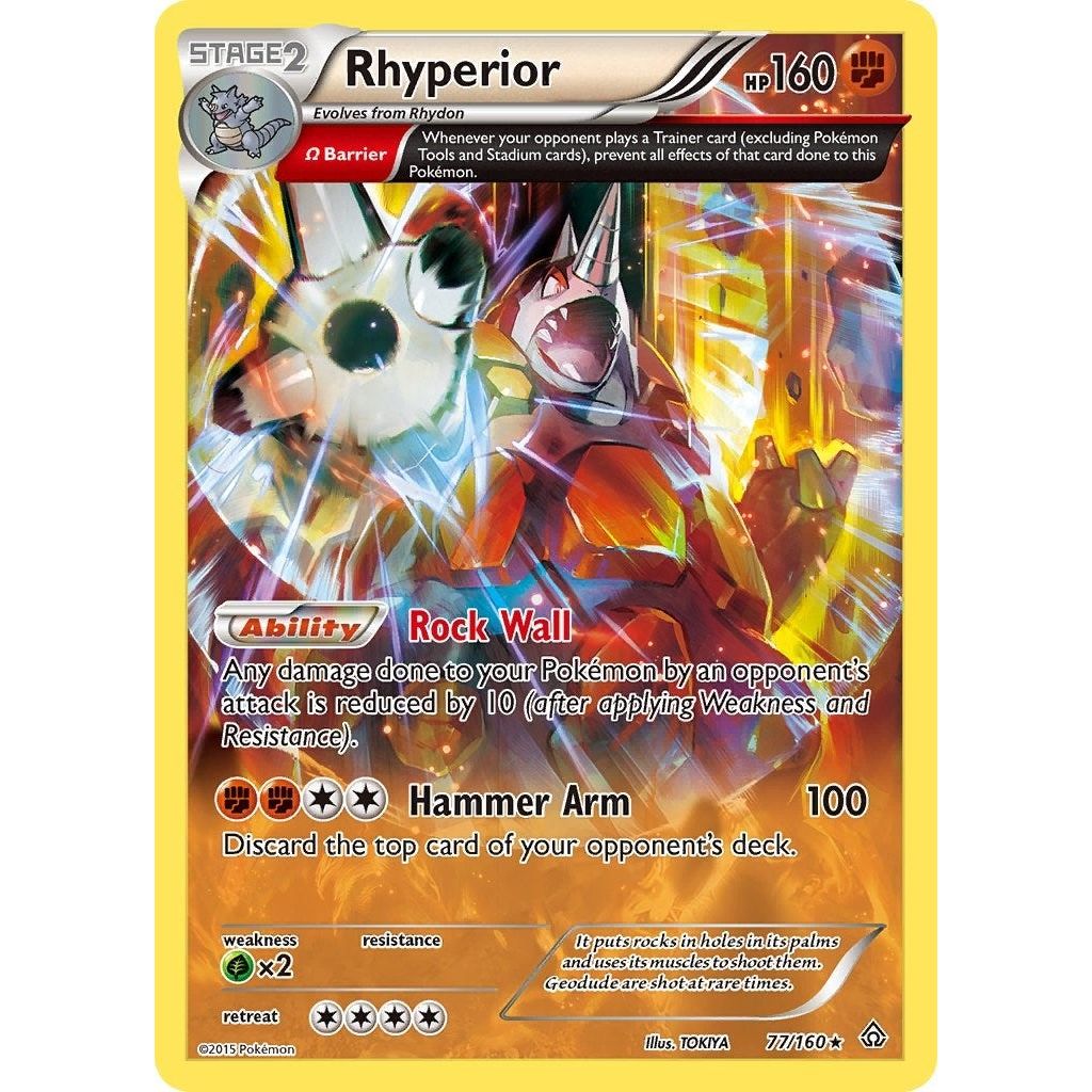 Rhyperior (Omega) (77/160) (PRC)