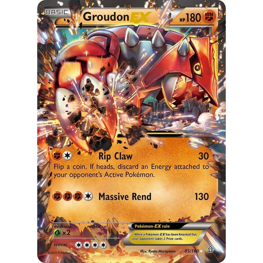 Groudon EX (85/160) (PRC)