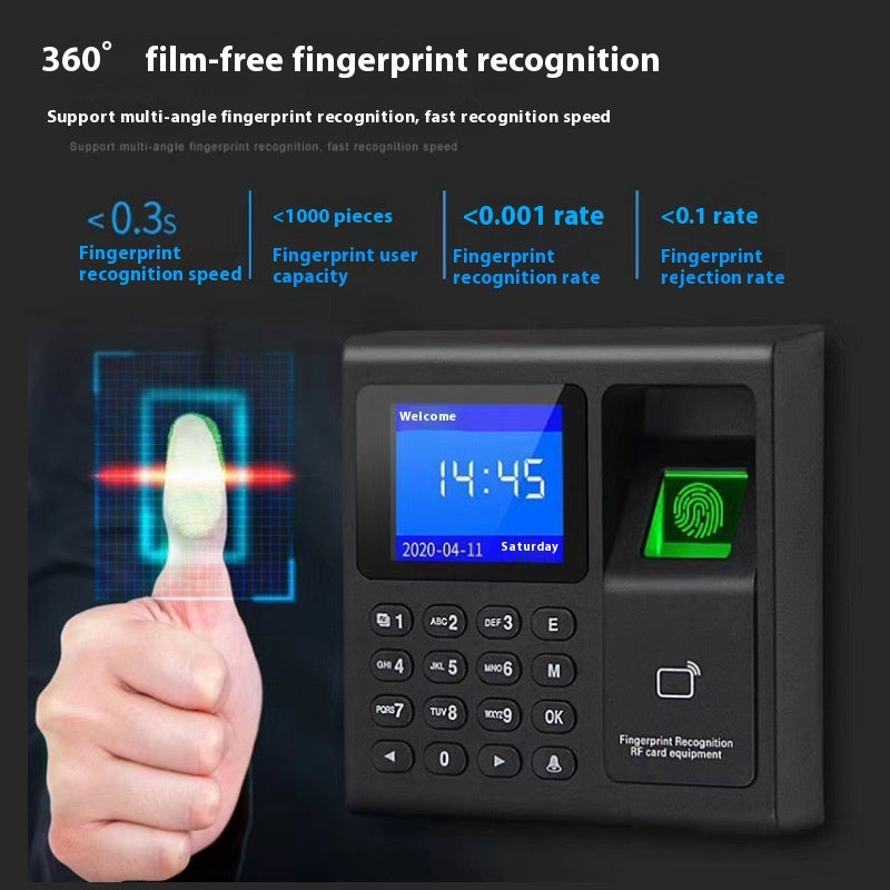 Fingerprint Access Control System with USB Flash Disk and Smart Door Lock