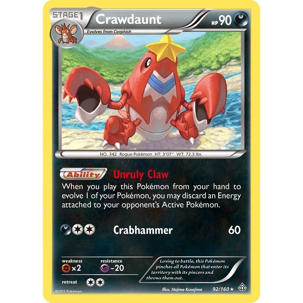 Crawdaunt (92/160) (PRC)