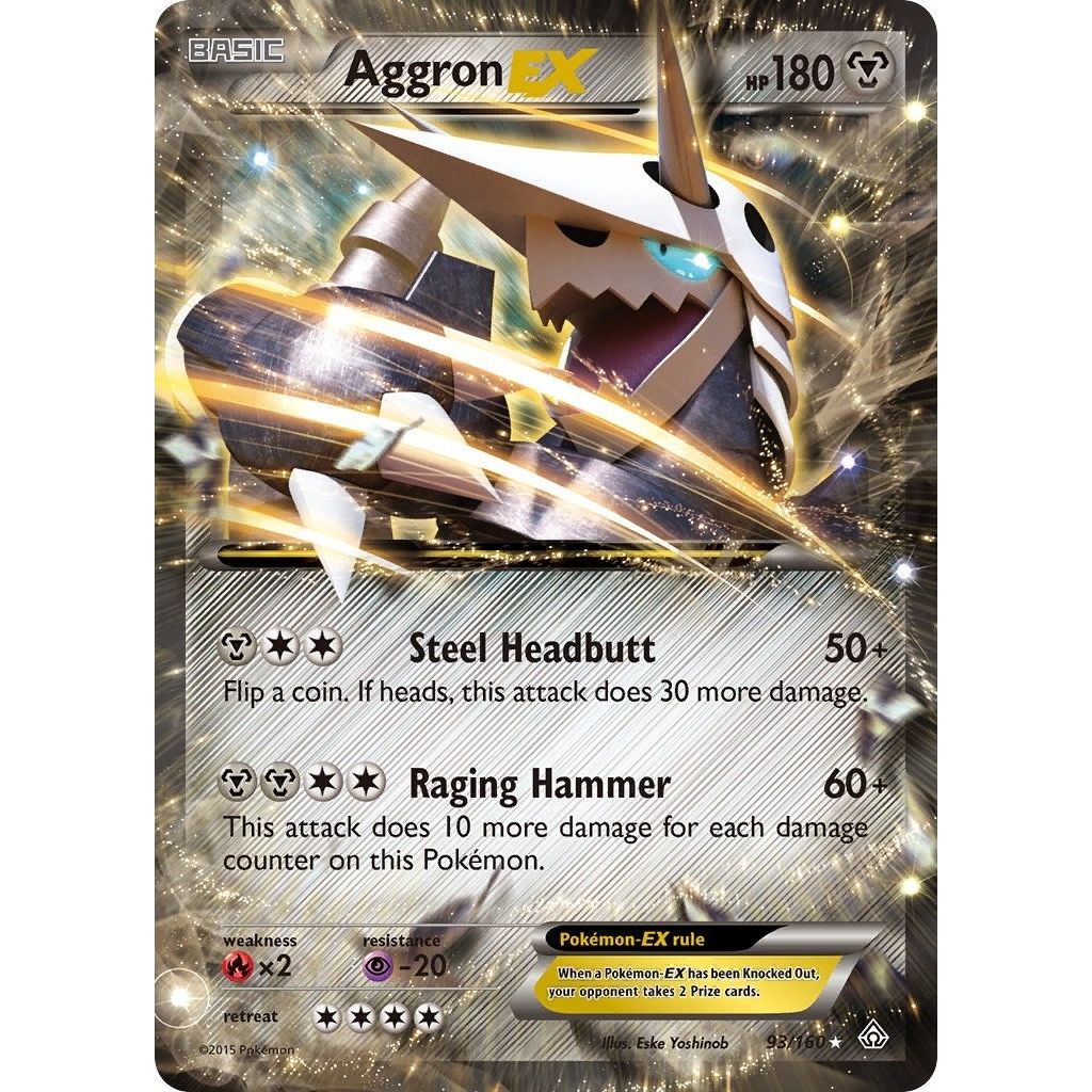 Aggron EX (93/160) (PRC)