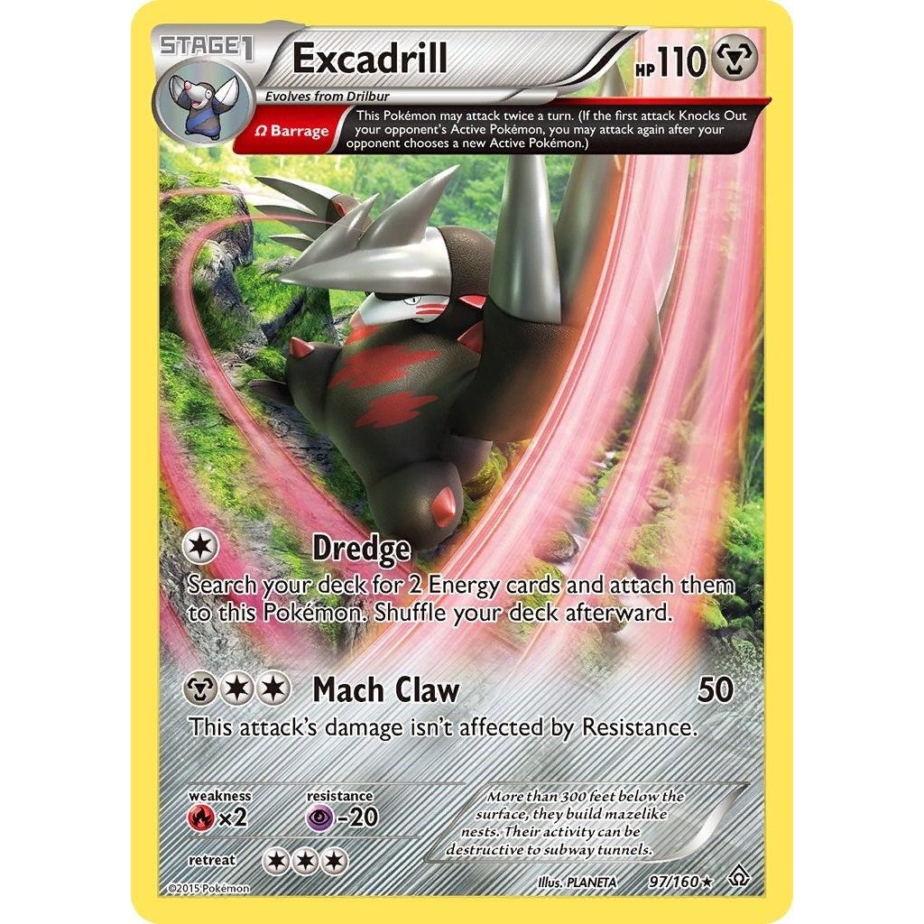 Excadrill (Omega) (97/160) (PRC)