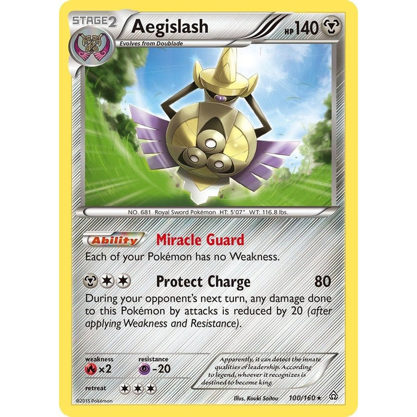Aegislash (100/160) (PRC)