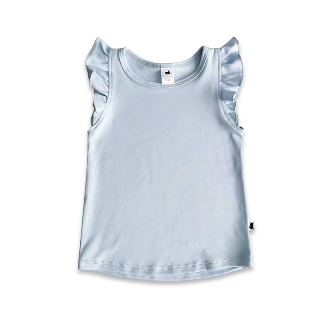 Baby/Kids' Bamboo Ruffle Shoulder | Umber