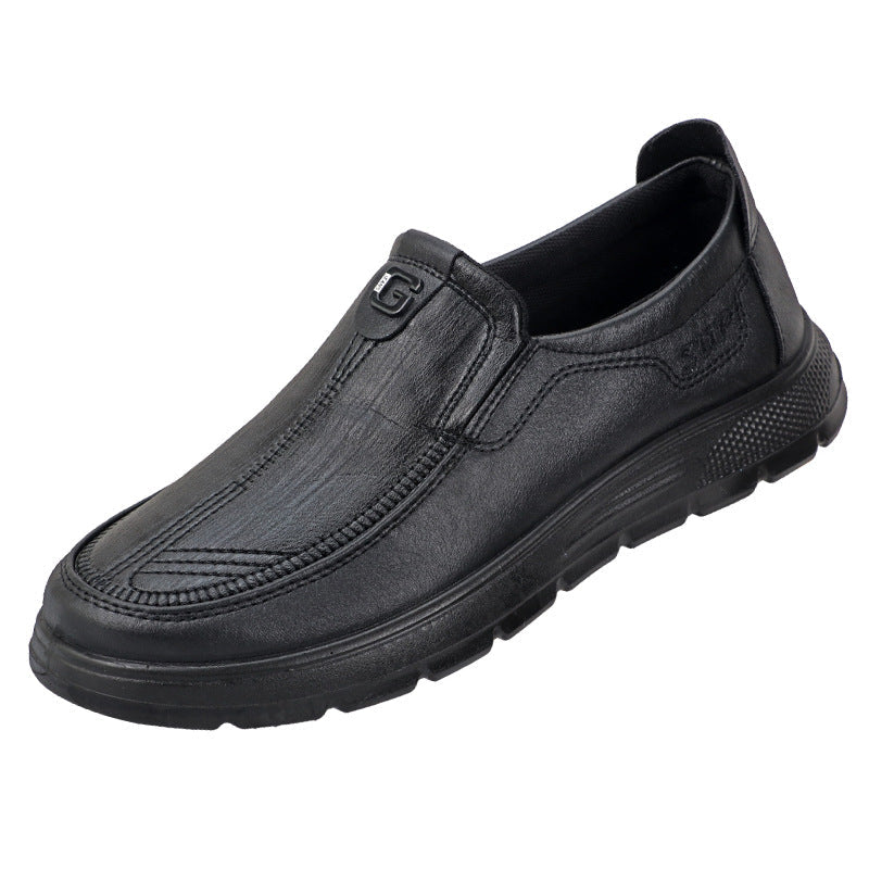 Men's Business Casual Leather Shoes | Soft Sole Comfort Shoes for Men