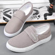 Canvas Flat Shoes Men Velcro Fashion Casual Unisex Sneakers