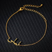 Customized Name Arab Women's Stainless Steel Bracelet