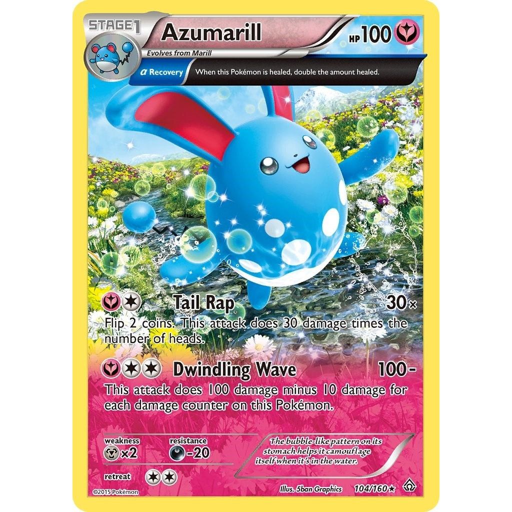 Azumarill (Alpha) (104/160) (PRC)