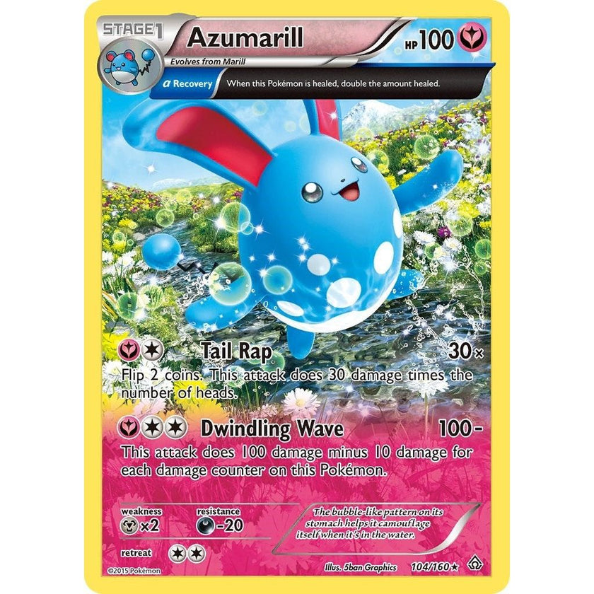 Azumarill (Alpha) (104/160) (PRC)