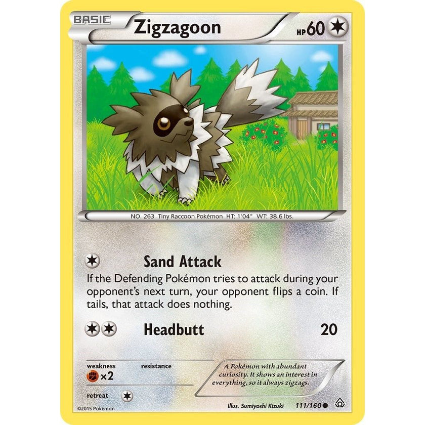 Zigzagoon (111/160) (PRC)
