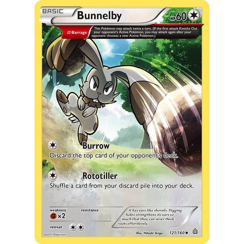 Bunnelby (Omega) (121/160) (PRC)