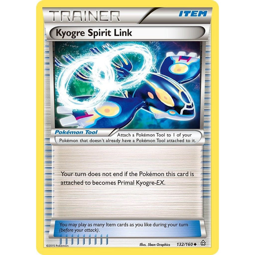 Kyogre Spirit Link (132/160) (PRC)