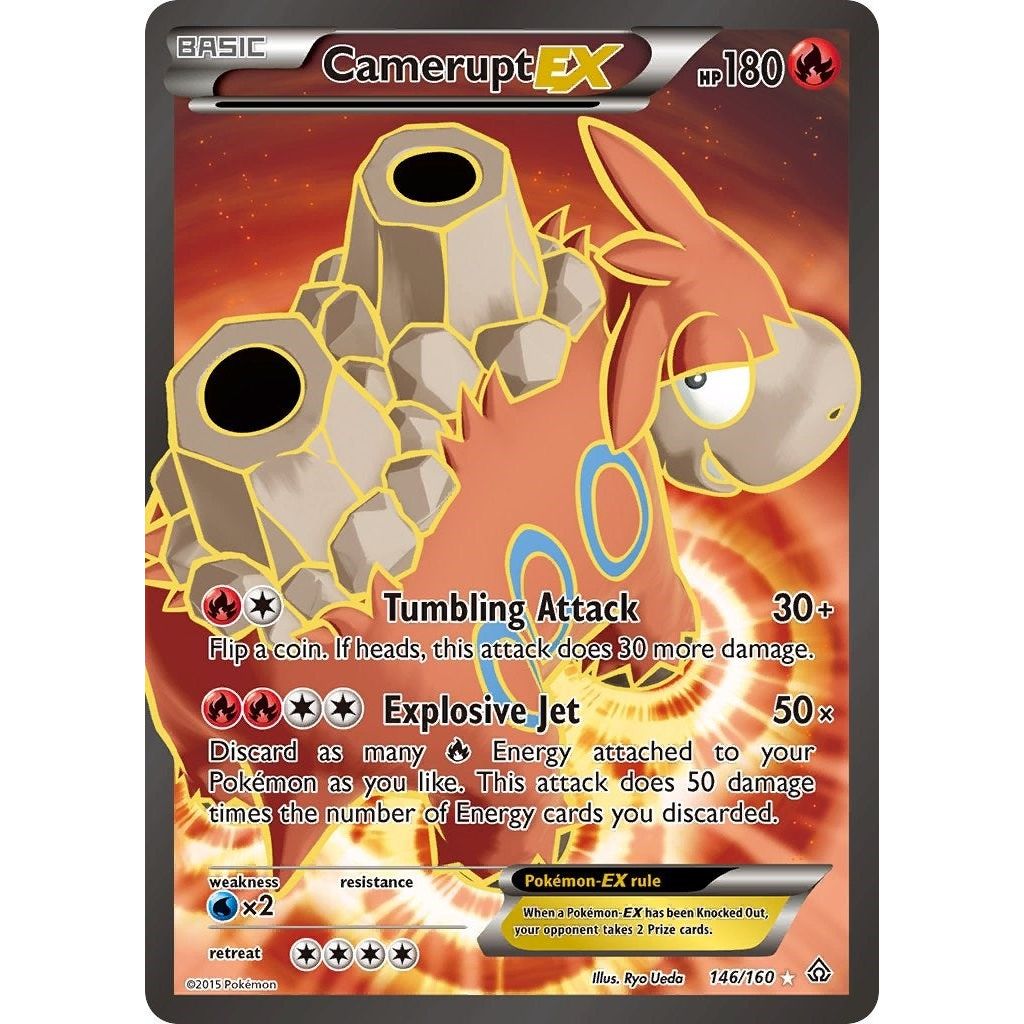 Camerupt EX (146 Full Art) (146/160) (PRC)