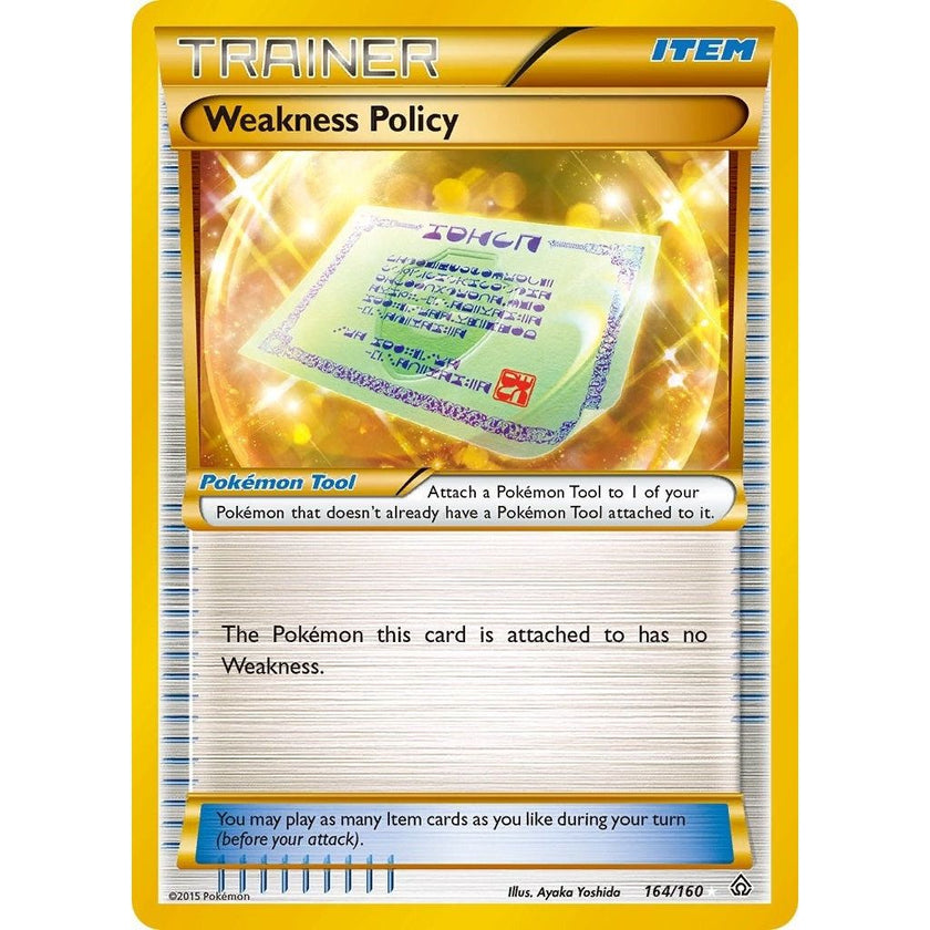 Weakness Policy (164 Secret Rare) (164/160) (PRC)