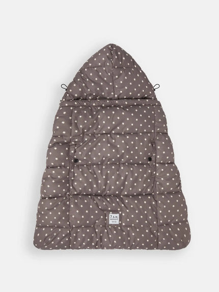 K-Poncho - Plush | 7am Enfant |  Ash Oak Stars Heavy Weight