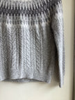 Vintage Nordic Knit Sweater