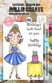 AALL and Create #961 - A7 Stamp Set - Birthday Dee