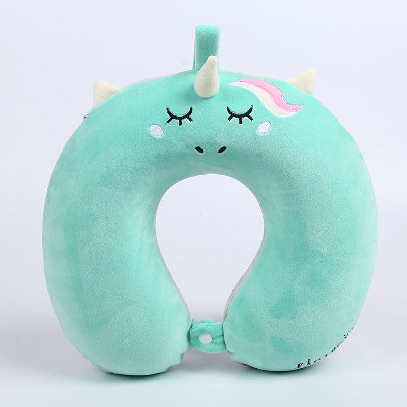 U-Shaped Memory Foam Travel Neck Pillow – Slow Rebound Car & Nap Pillow in 5 Colours