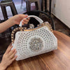 Luxury Large Capacity Diamond Inlaid Cross Body Handbag for women