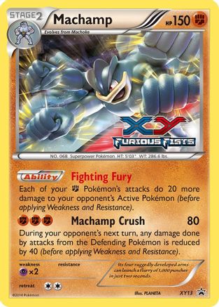 Machamp - XY13 (Prerelease) XY13/211 - XY Promos Holofoil