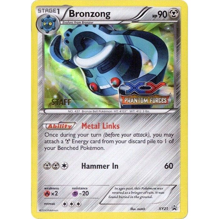 Bronzong - XY21 (Prerelease) [Staff] (XY21) (PR)