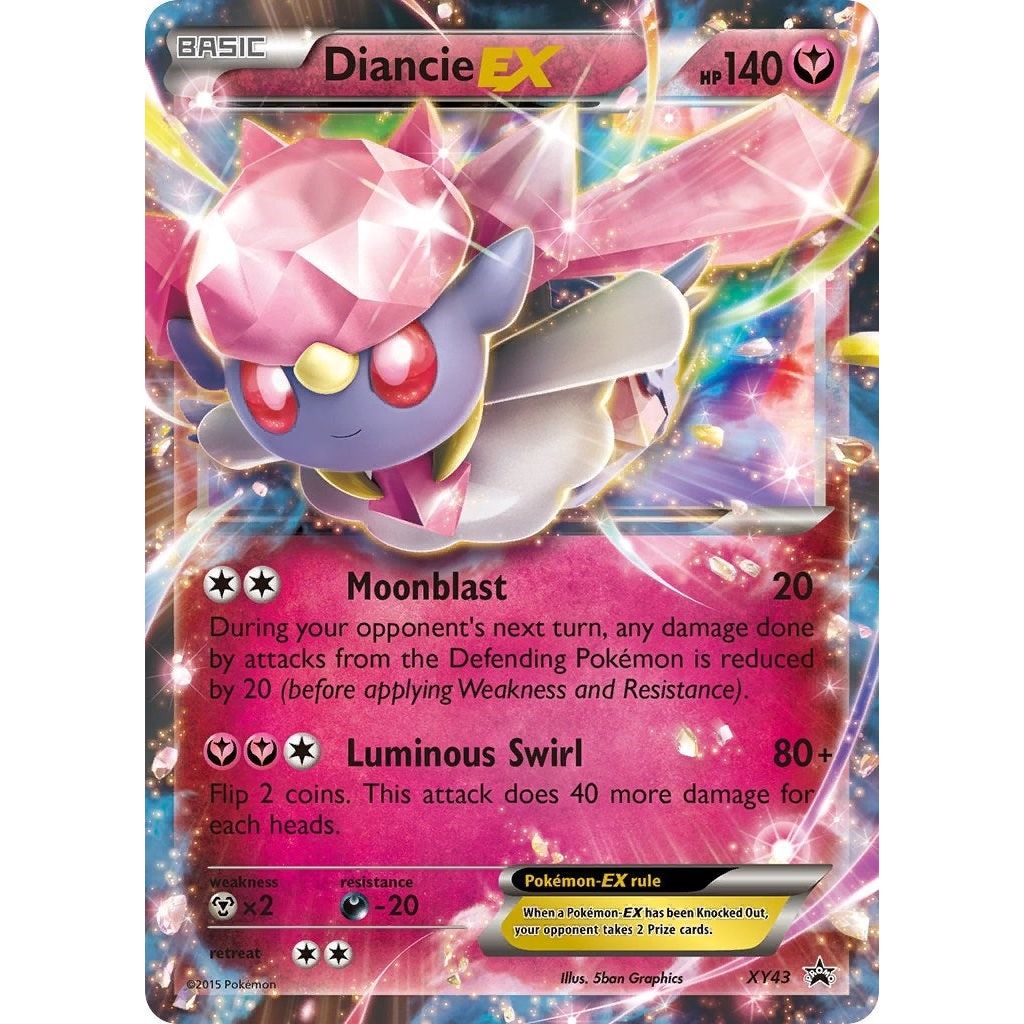 Diancie EX - XY43 (XY43) (PR)