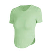Nude feel Short-sleeved Workout Top Running gym top women