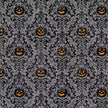 Michael Davis - Midnight Hauntings - Dark Gray Pumpkin Damask - 96485-998