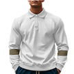 Mens Polo Shirts – Color-Match Casual Polyester Blend Polo