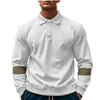 Mens Polo Shirts – Color-Match Casual Polyester Blend Polo