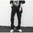 Reconstructed Splatter Denim Jeans pant fashion men