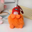 Cute Sleeping Doll Plush Doll Keychain Pendant Backpack Handbag Wallet Accessories