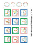 Bunnies & Blossons Block Panel