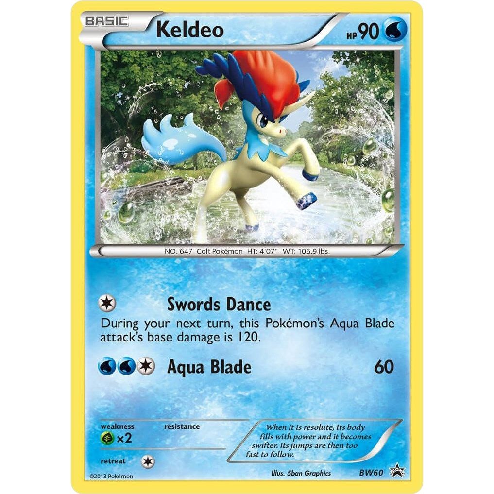 Keldeo - BW60 (BW60) (PR)