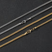 Vacuum Electroplating Stainless Steel Chain Necklace For Men And Women