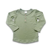 Baby/Kids' Bamboo Long Sleeve Henley | Umber