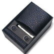 Men's Jacquard Woven Formal Tie Set – Rayon Arrow Necktie with Handkerchief, Tie Clip & Cufflinks | Canada & USA