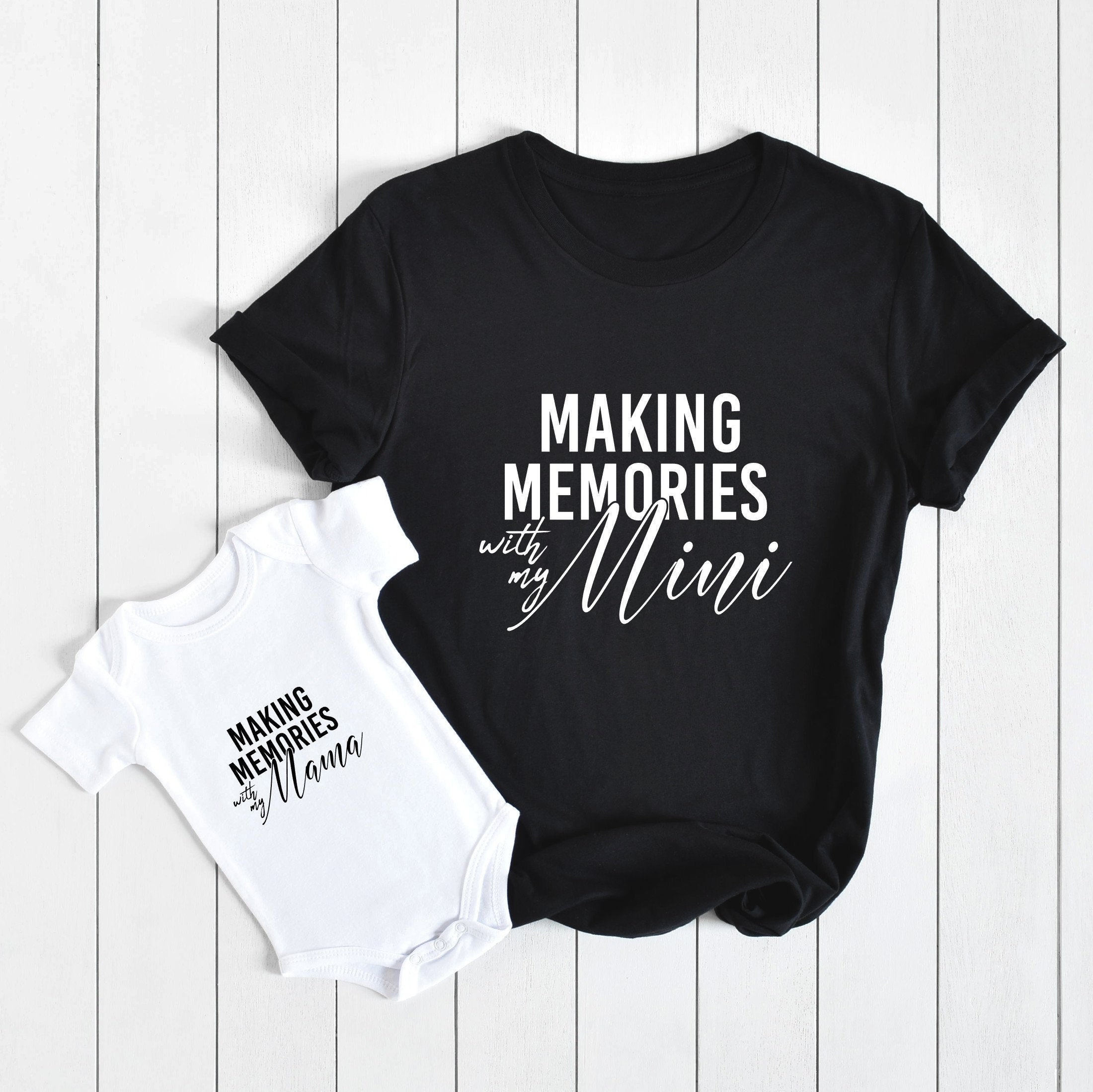 Making Memories With My Mama & My Mini Matching Mommy and Me Shirts