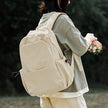 Mori Leisure Backpack – Lightweight Oxford School & College Bag | Khaki, Black, Green | 15.6