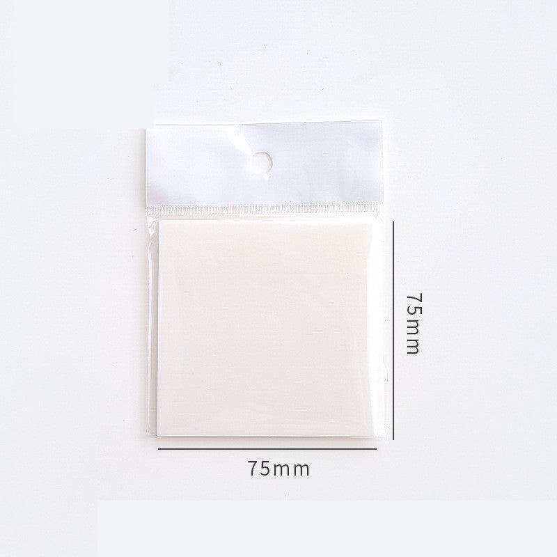PET Transparent Waterproof Sticky Notes