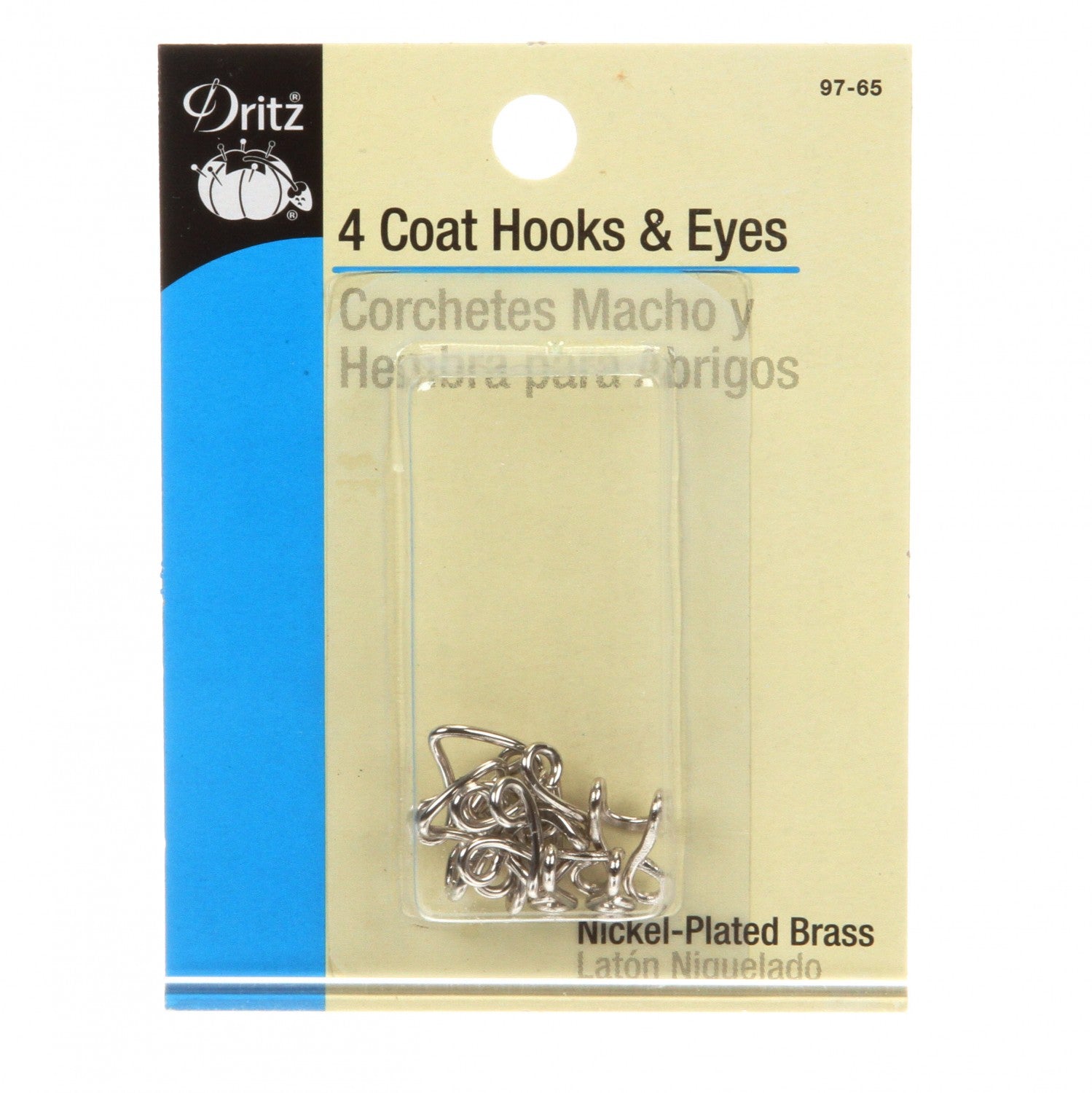 Dritz Coat Hook & Eye - 3/8in