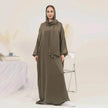 New ArabMiddle East Dubai Turkey Abaya dress Simple Plain Abaya 2025