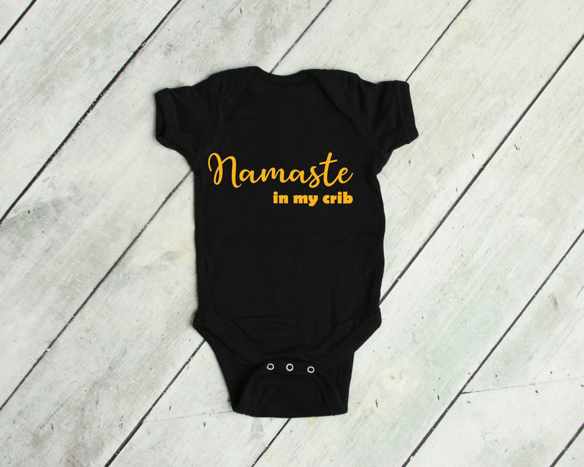 Namaste In My Crib Infant Bodysuit