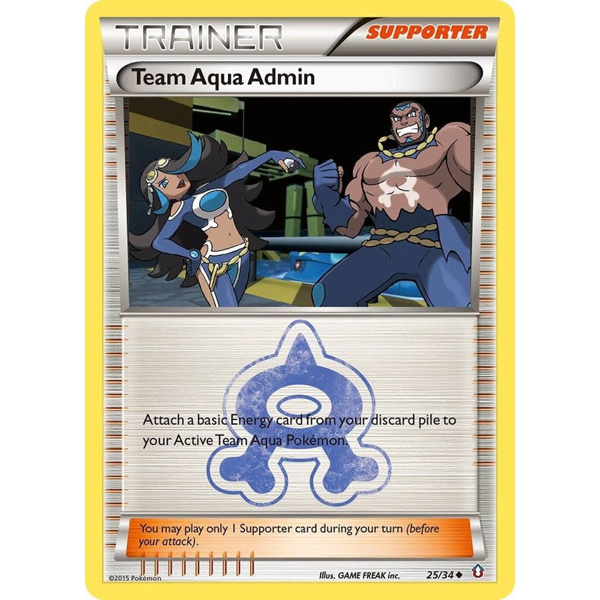 Team Aqua Admin (25/34) (DCR)