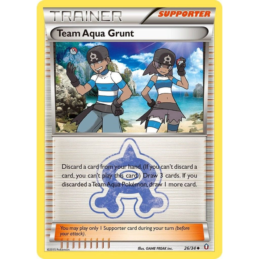 Team Aqua Grunt (26/34) (DCR)