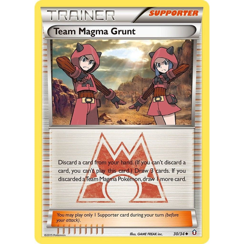 Team Magma Grunt (30/34) (DCR)