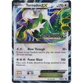Tornadus EX - BW96 (Prerelease) [Staff] (BW96) (PR)