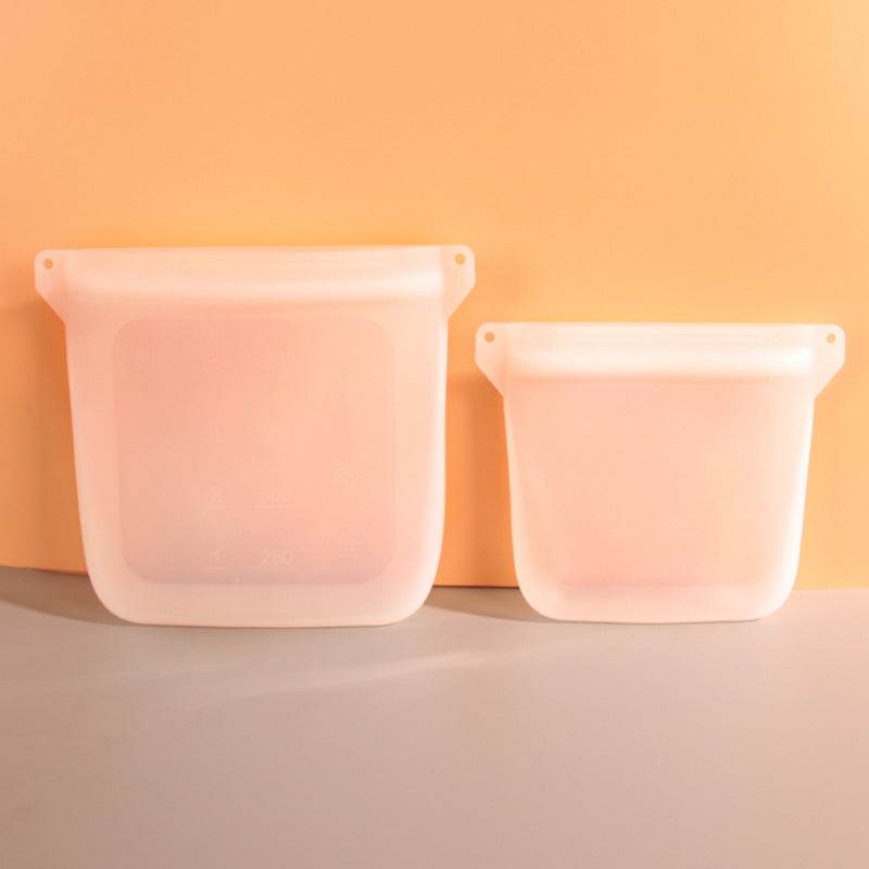 Grocery bag storage vacuum seal bags