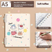 A5 Cute Loose-Leaf Notebook – Detachable Coil, Kawaii Cover Designs